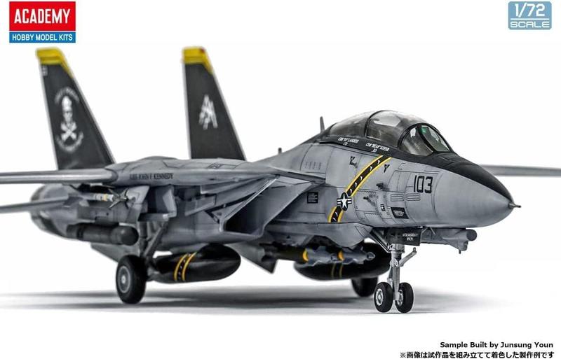その他 F-14B TOMCAT VF-103 Jolly Rogers 1/72 Academy F-14B Tomcat VF-103 Jolly Rogers 1/72 Modelo Plástico